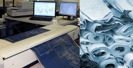 example of blueprints printing services